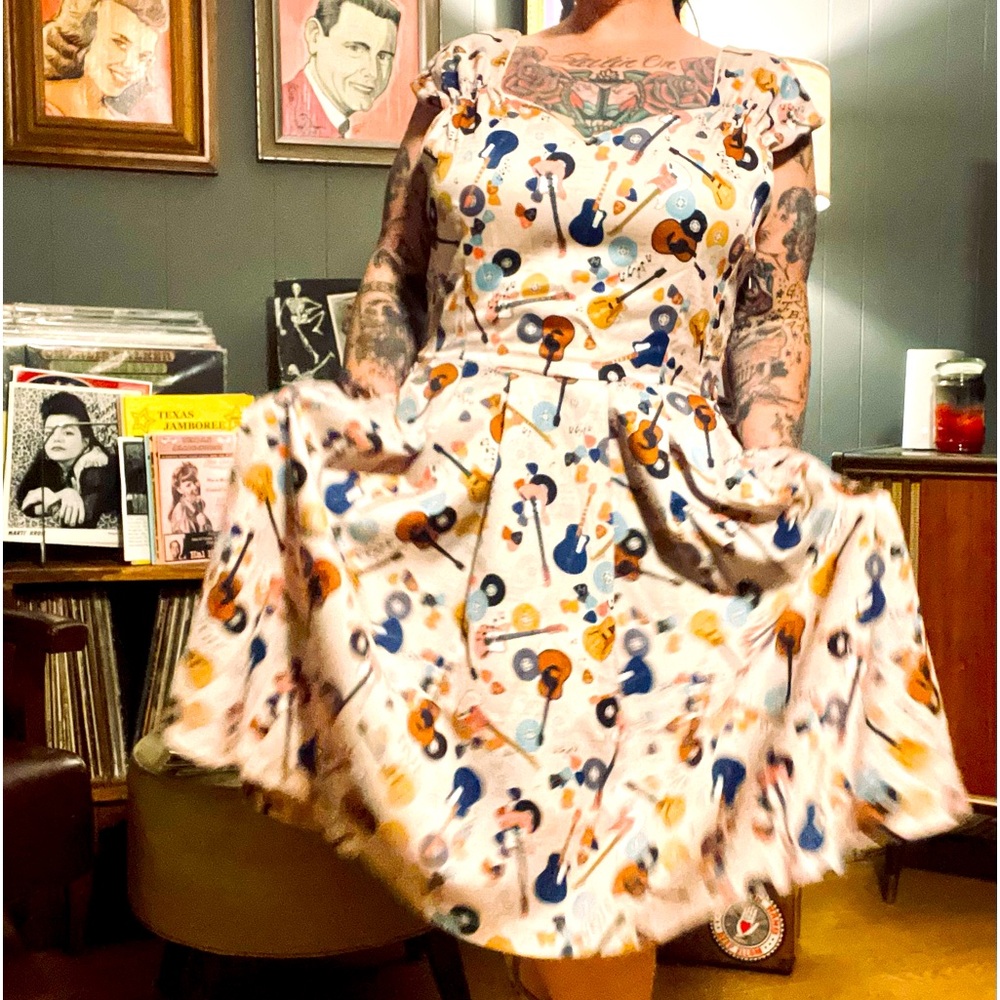 Lindy Bop Music Swing Dress!